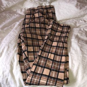 urban outfitters men’s plaid joggers